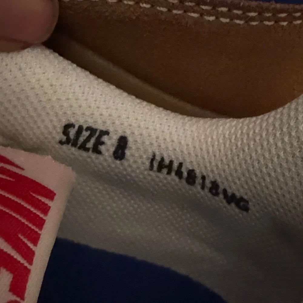 NEW NIKE Men's Field General Blue white red and Brown Sneakers size 8 men